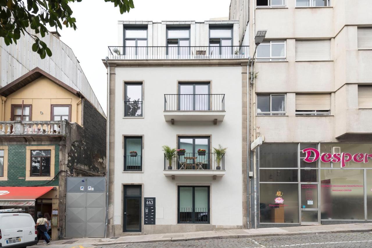 Lovelystay - Central Flat W/ Ac & Balcony Porto Kültér fotó